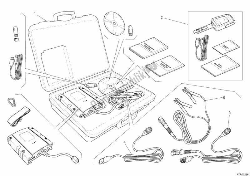 Todas las partes para Comprobar Los Dds Del Instrumento de Ducati Superbike 848 EVO Corse SE 2012